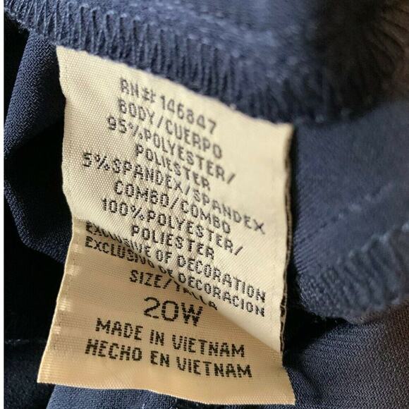 Maya Brooke Dress Suit Women's Sz 20W Embellished Neckline Embroidery Jacket NEW - Picture 12 of 12